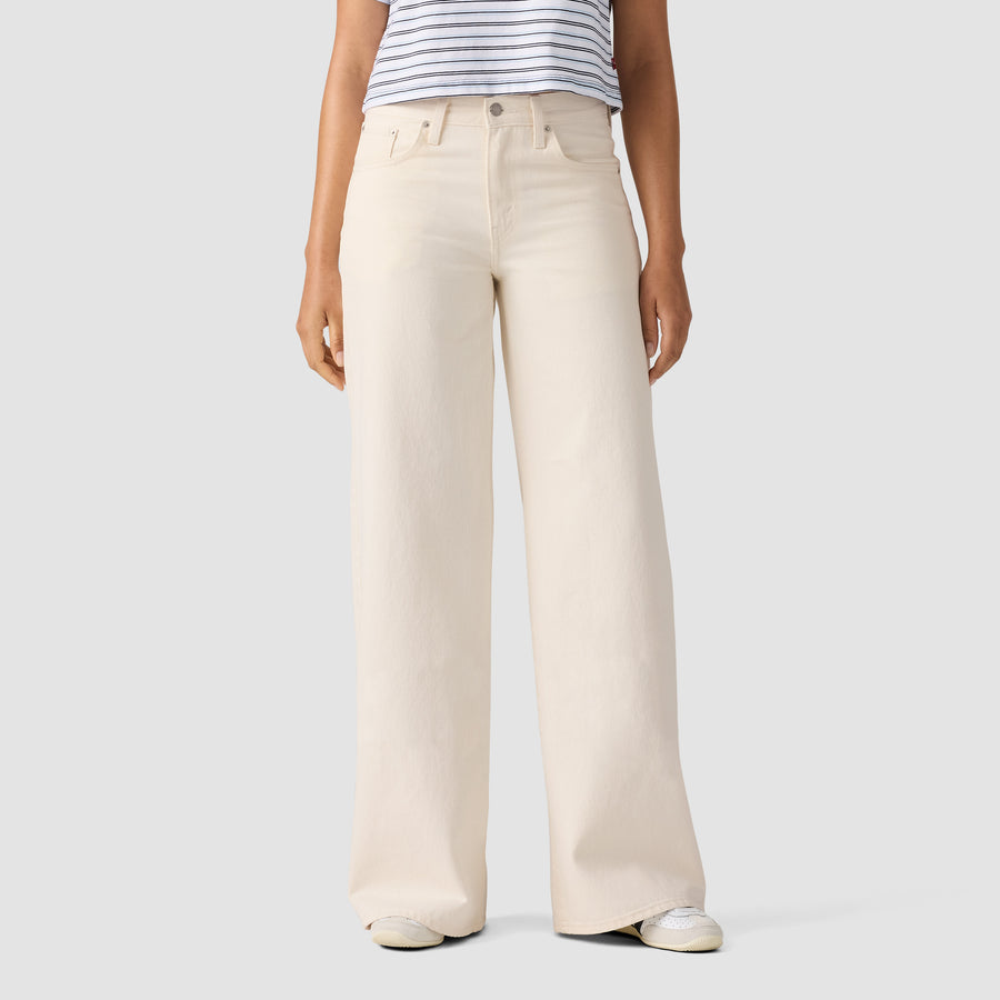 Pantalones Jeans Levis Middy Wide Leg para Damas – IVORY