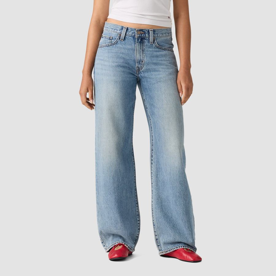 Pantalones Jeans Levis Middy Balloon para Damas – LIGHT DENIM
