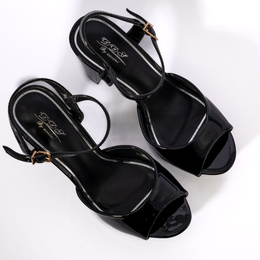 Sandalias Donna Da Silva Taco P/ Damas 200106-03 by Donna Da Silva