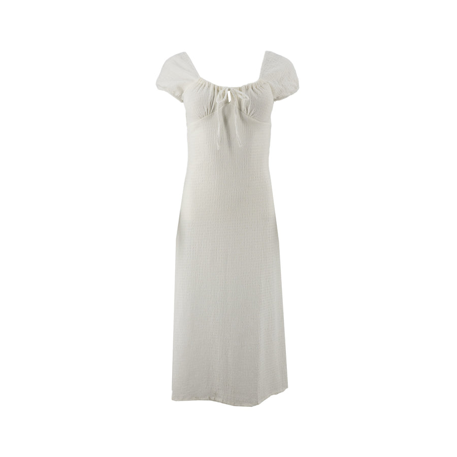 Vestido Madden Girl Mangas Cortas Liso para Damas
