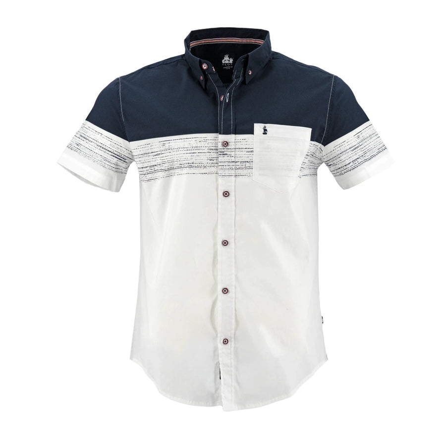 Camisa 1492 Mangas Cortas Combinada P/ Caballeros by 1492
