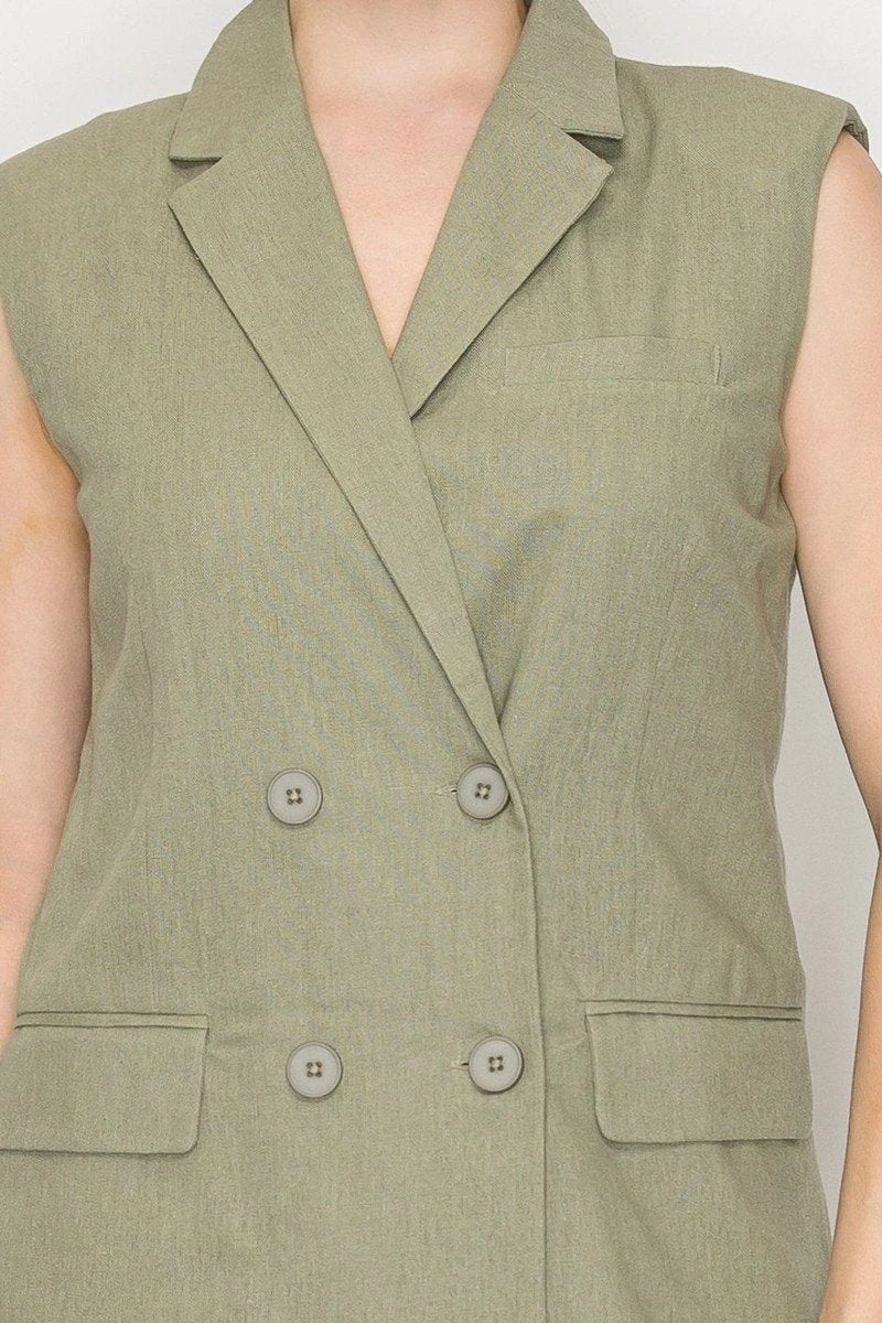 Chaqueta Blashe 4 Botones Lisa Para Damas by Blashe