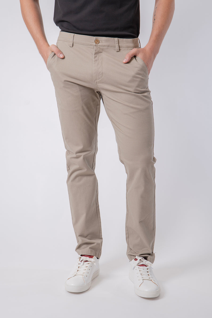 Pantalones Carven Casual para Caballeros – SAND