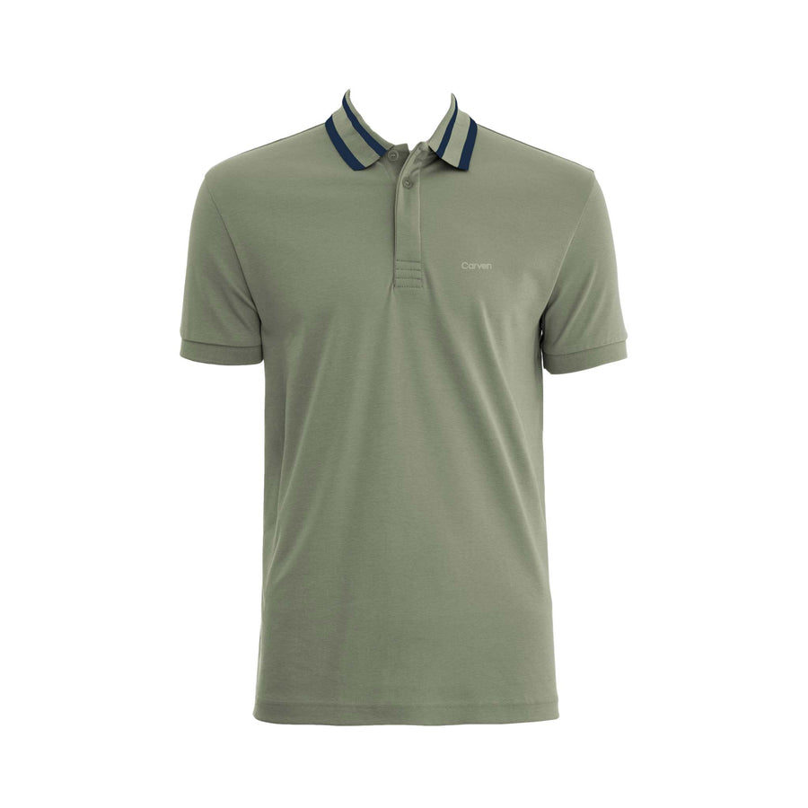 Poloshirt Carven Mangas Cortas Liso para Caballeros