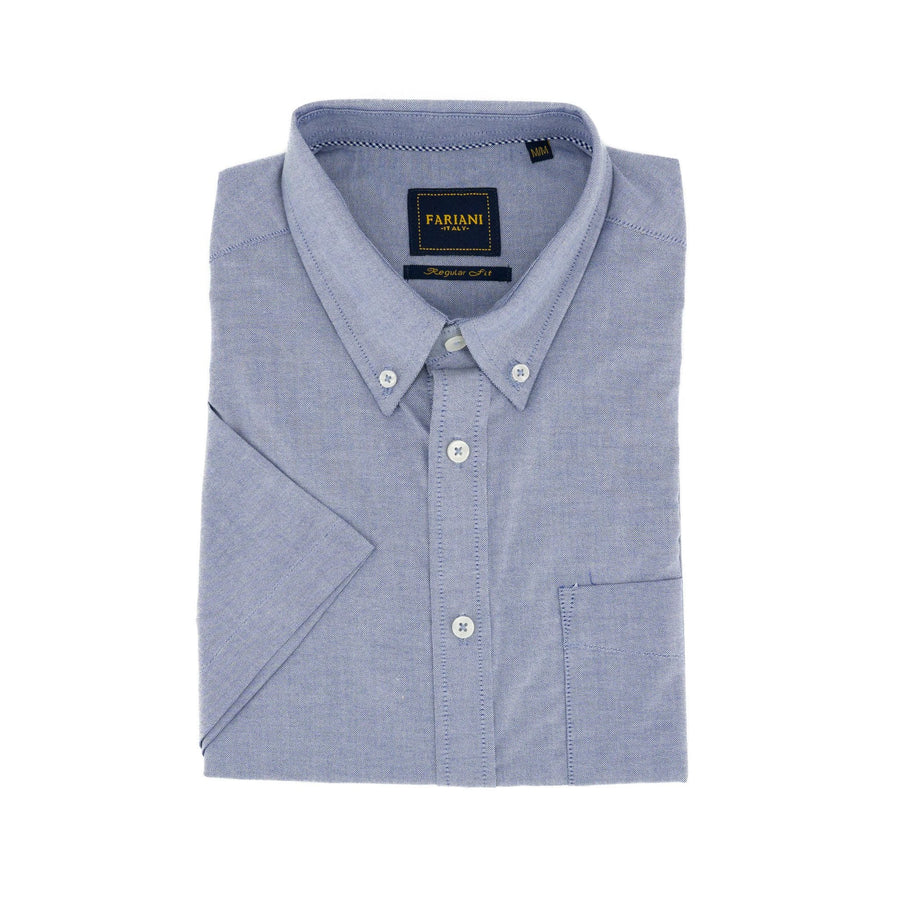 Camisa Fariani Mangas Cortas Lisa P/ Caballeros by Fariani