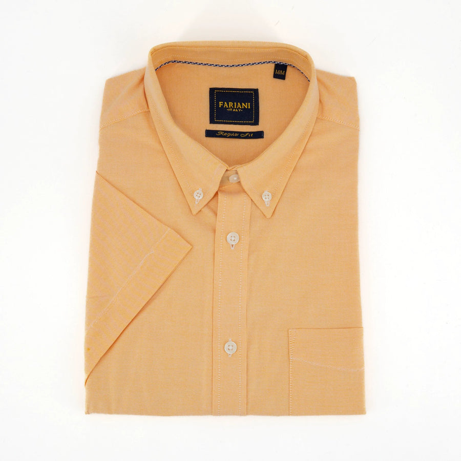 Camisa Fariani Mangas Cortas Lisa P/ Caballeros by Fariani