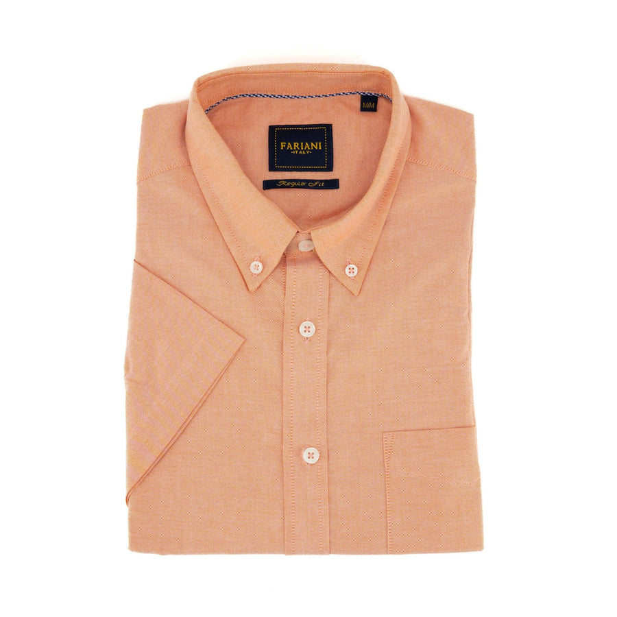 Camisa Fariani Mangas Cortas Lisa P/ Caballeros by Fariani