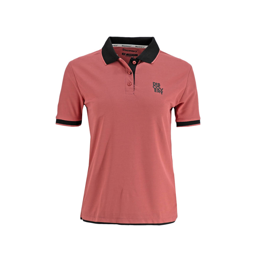 Poloshirt Discovery Mangas Cortas Liso para Damas – ROSE
