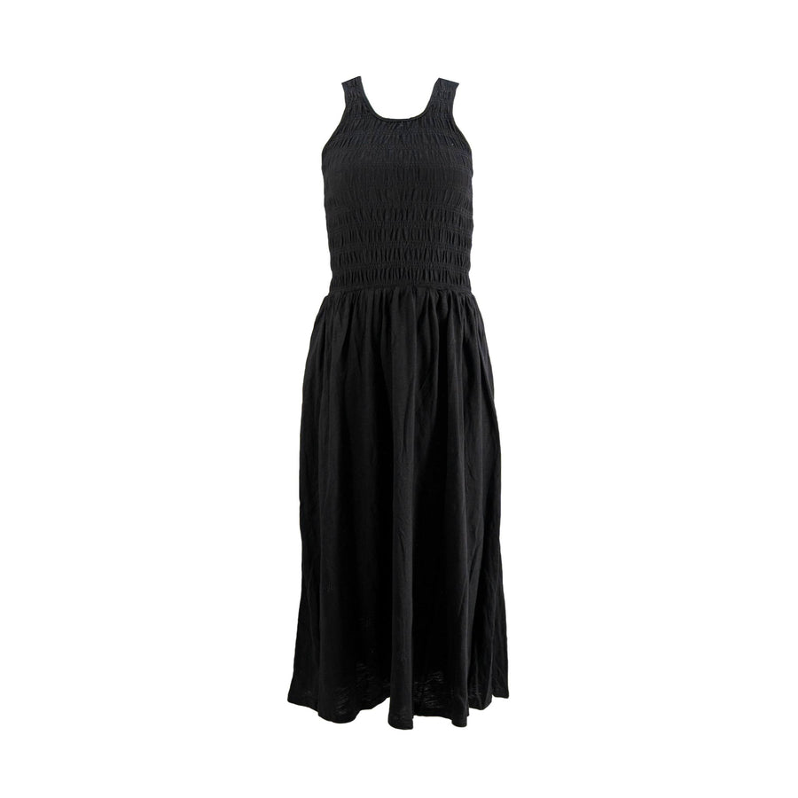 Vestido Bongo sin Mangas Liso para Damas – BLACK