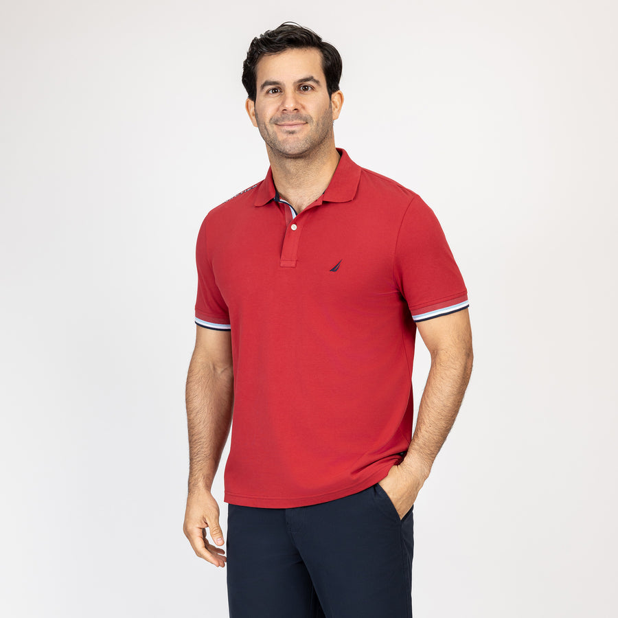 Poloshirt Nautica Mangas Cortas Liso para Caballeros
