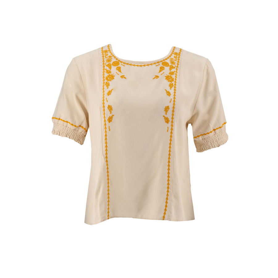 Blusa Essencia Mangas Cortas Estampado para Damas