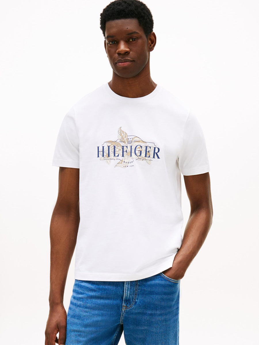 Camiseta Tommy Hilfiger Mangas Cortas Estampado para Caballeros