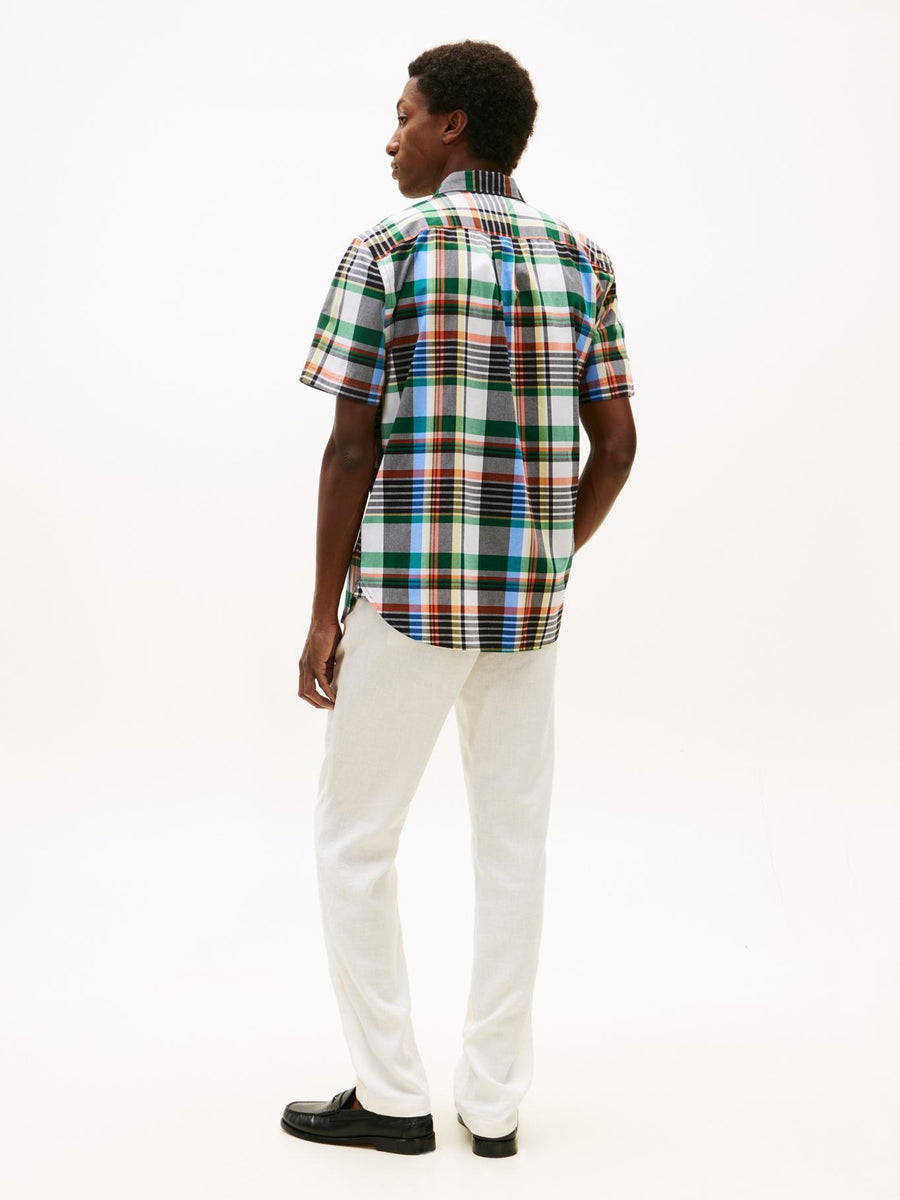 Camisa Tommy Hilfiger Mangas Cortas Cuadros para Caballeros