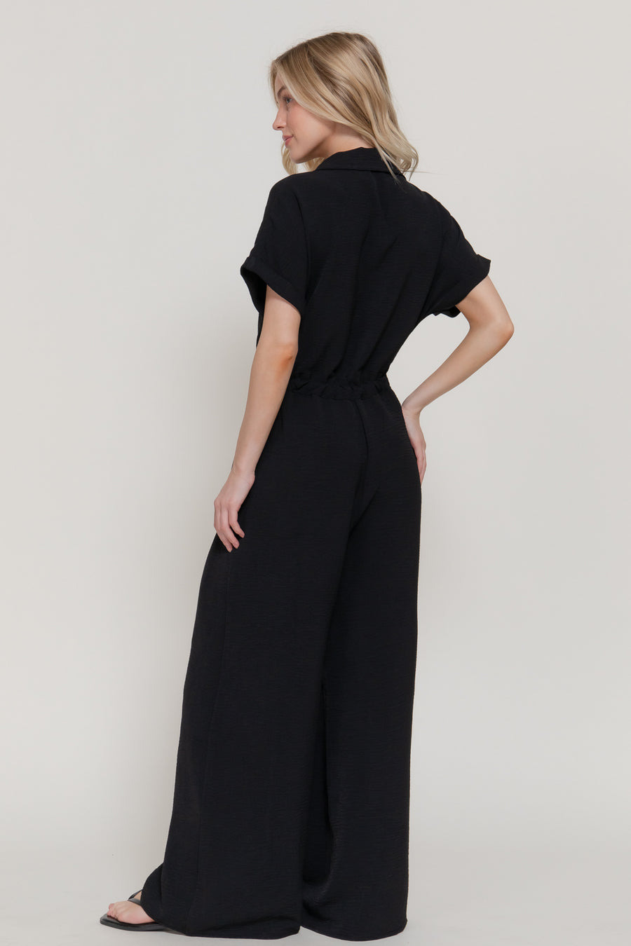 Enterizo Active Basic Mangas Cortas Liso con Lazo para Damas
