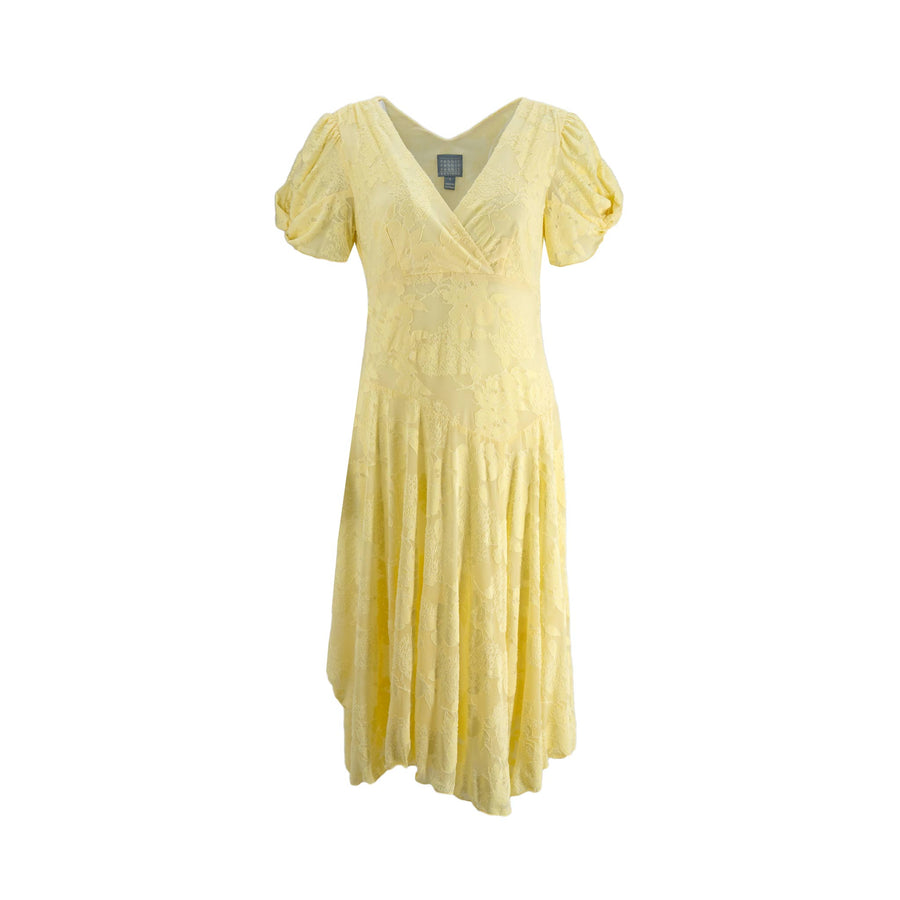 Vestido Rabbit Mangas Cortas Estampado para Damas