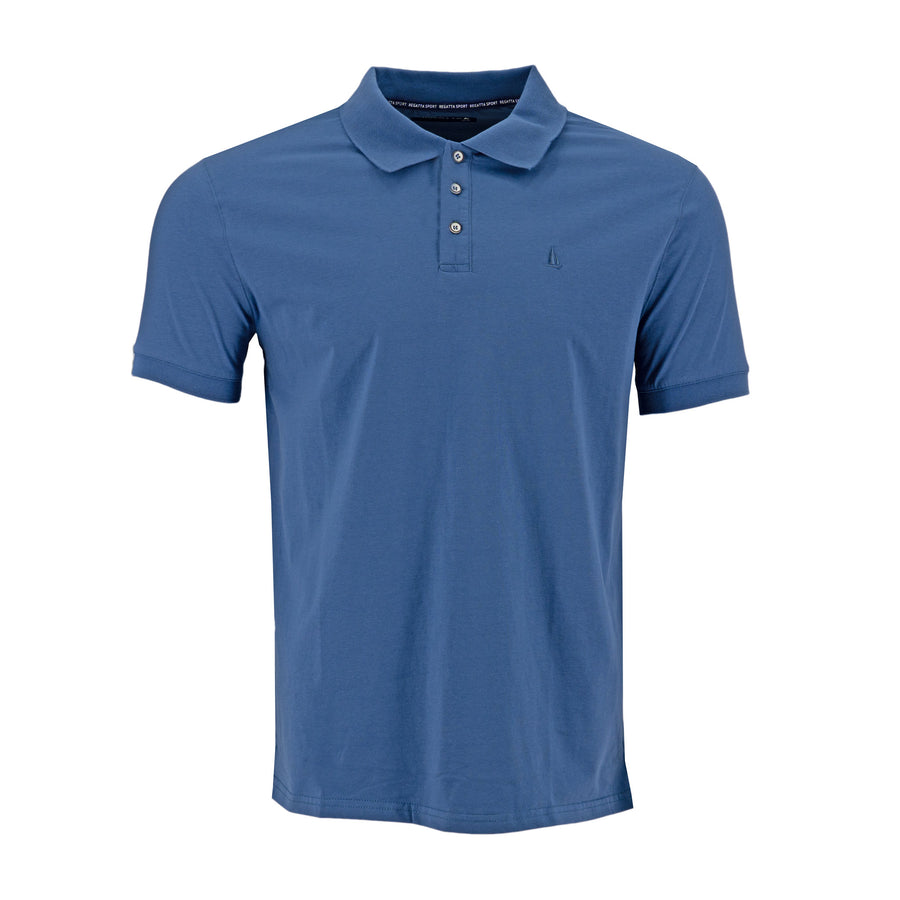 Poloshirt Regatta Mangas Cortas Liso para Caballeros – BLUE