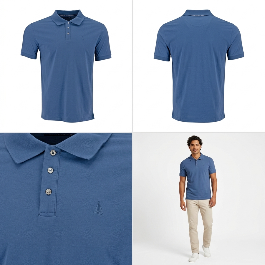 Poloshirt Regatta Mangas Cortas Liso para Caballeros – vista 2