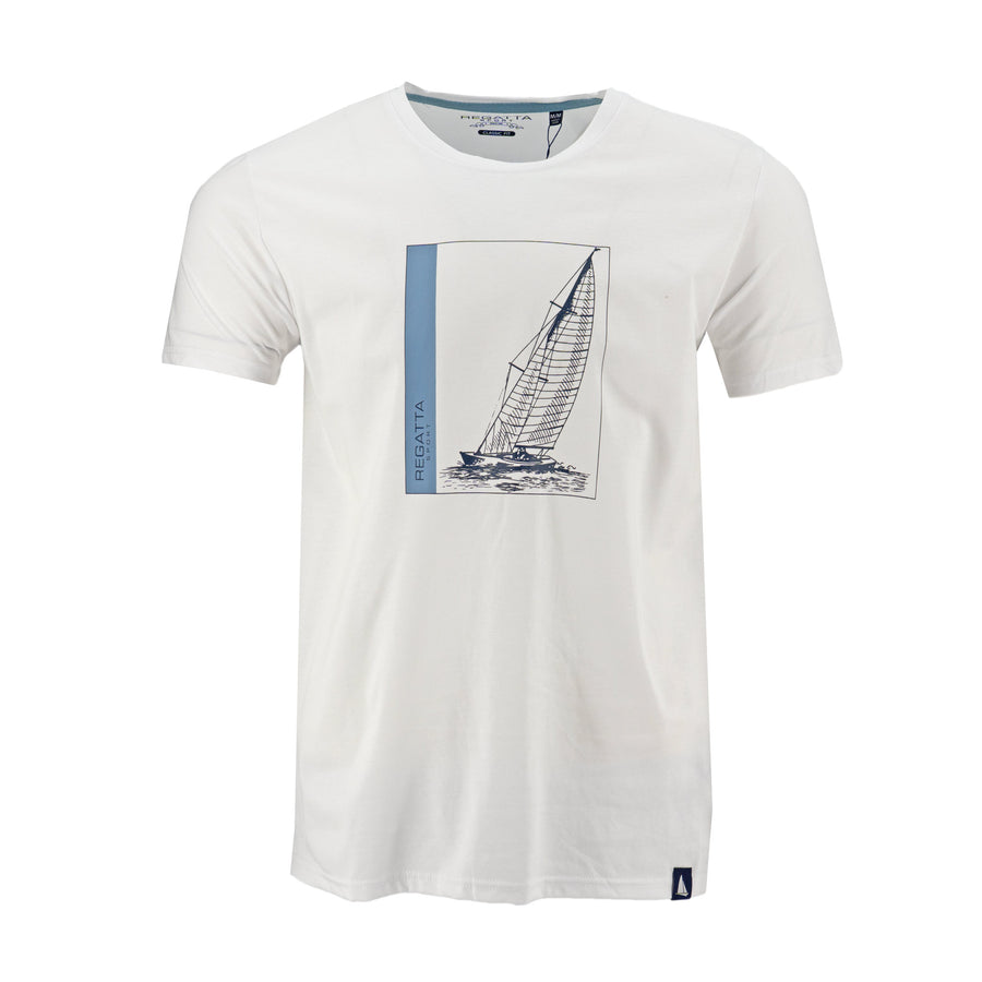 Camiseta Regatta Mangas Cortas Estampada para Caballeros