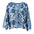 Blusa Zac & Rachel Mangas 3/4 Floral Para Damas
