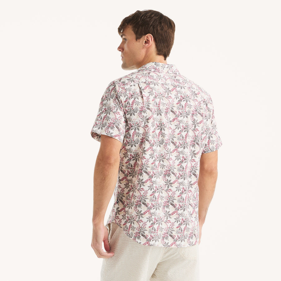 Camisa Nautica Mangas Cortas Estampado para Caballeros