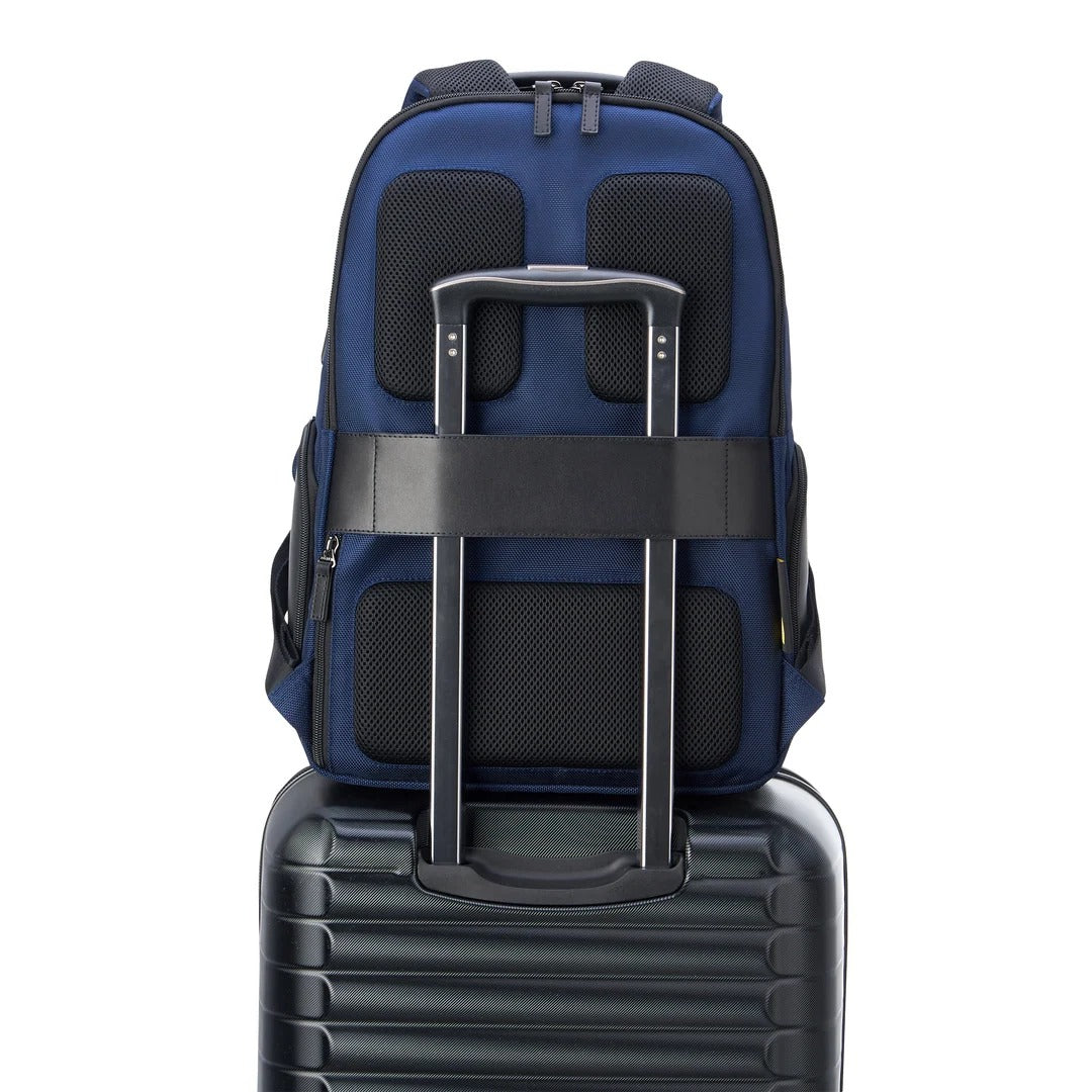 Mochila Delsey Paris Wagram Navy con Compartimento para Laptop de 15.6 Pulgadas – vista 6