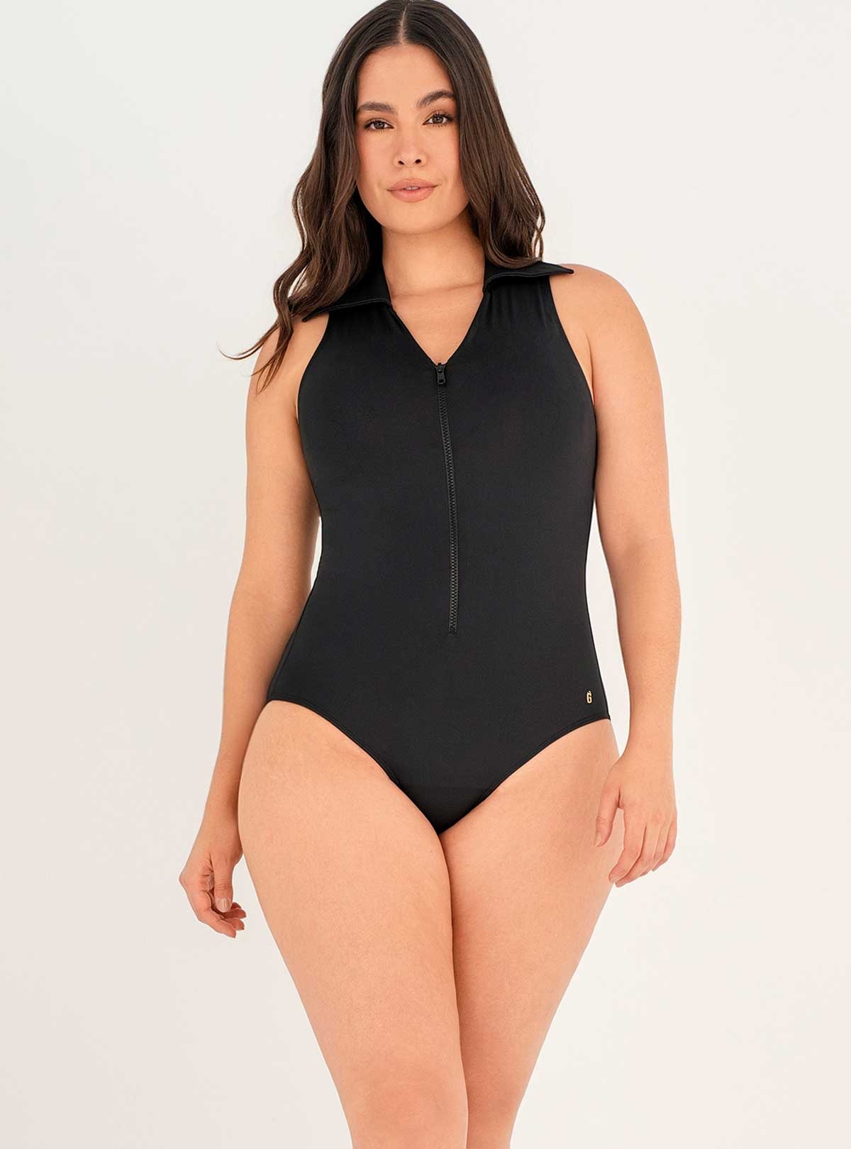 Traje de Baño Garotas 1p Liso para Damas