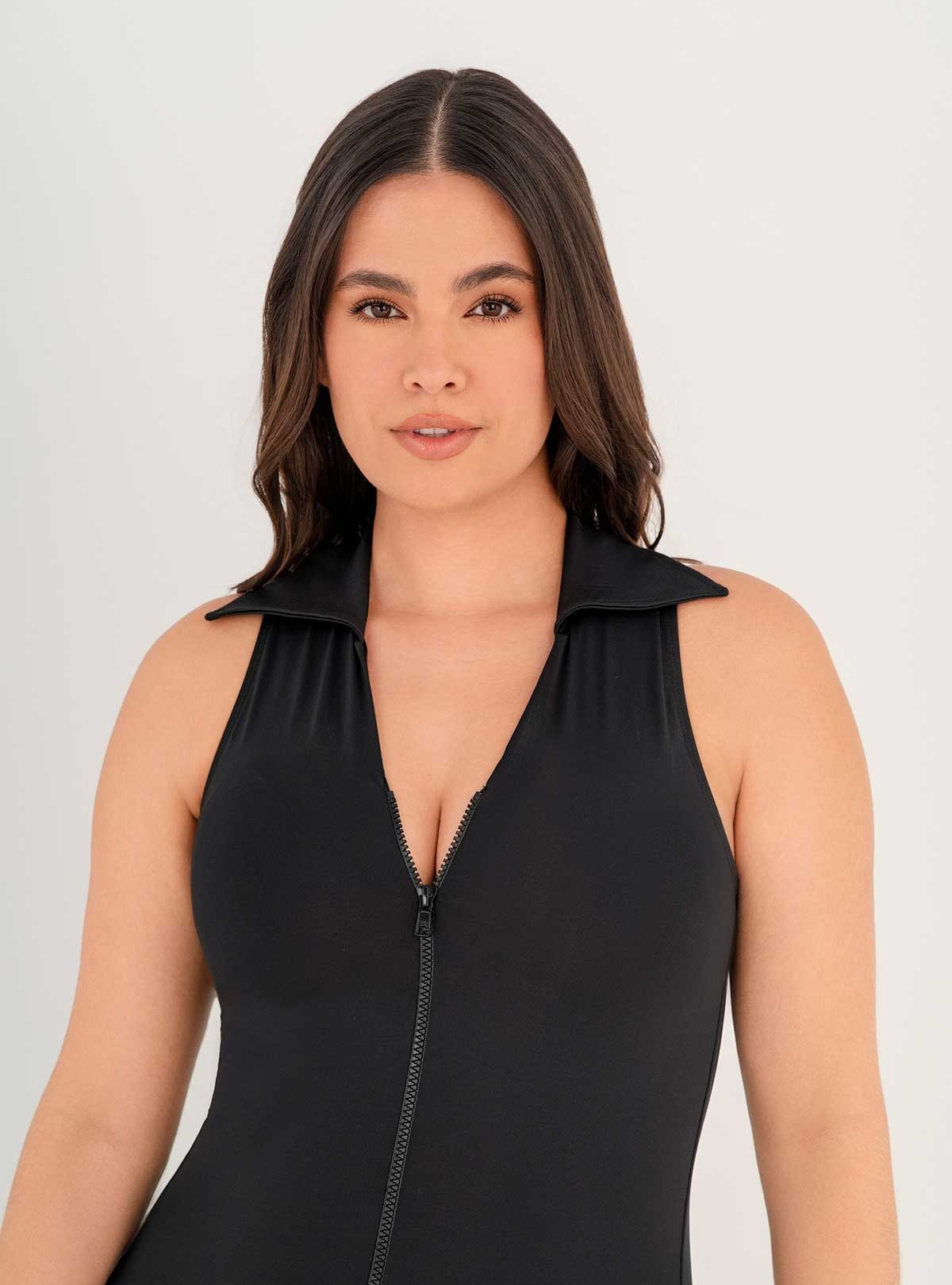 Traje de Baño Garotas 1p Liso para Damas