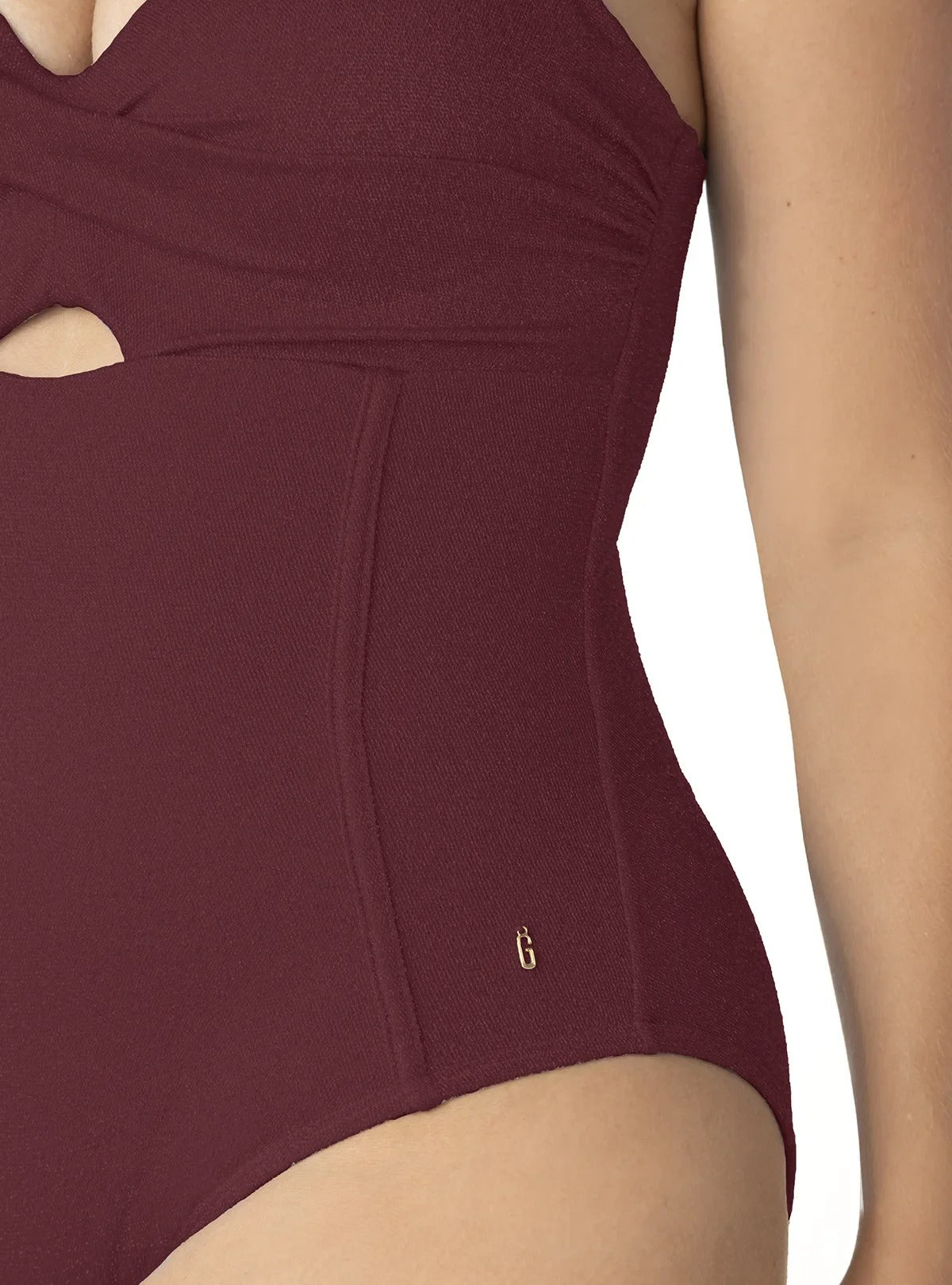 Traje de Baño Garotas 1p Liso para Damas