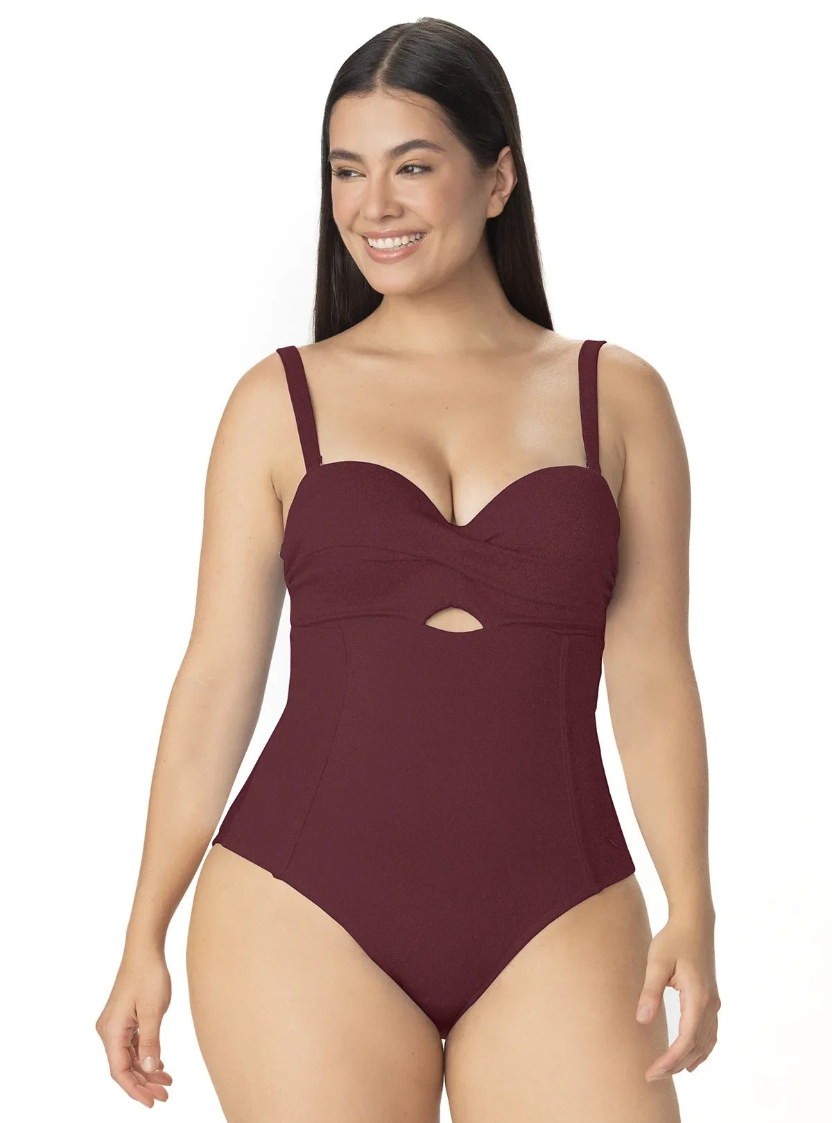 Traje de Baño Garotas 1p Liso para Damas