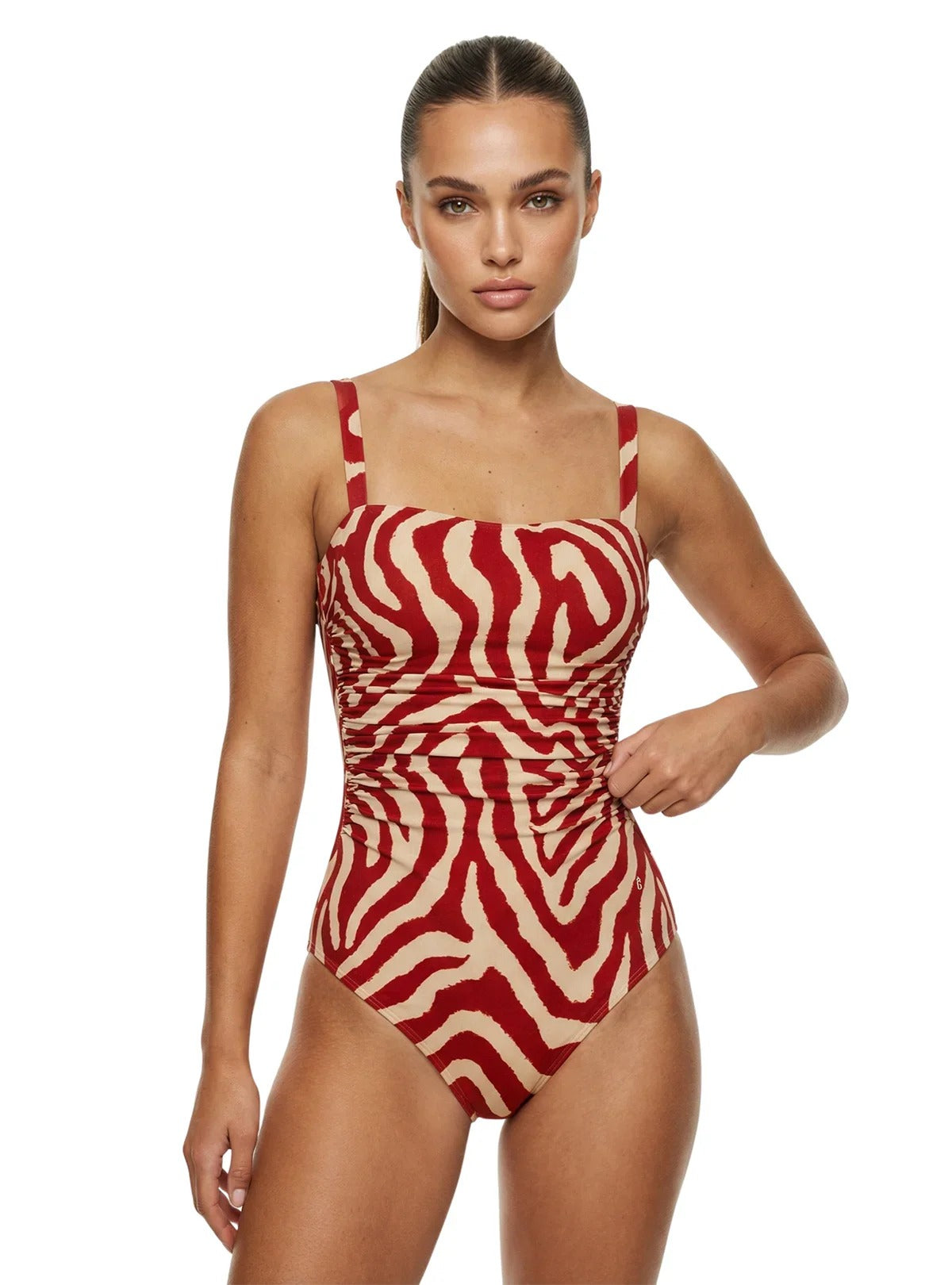 Traje de Baño Garotas 1p Estampado para Damas