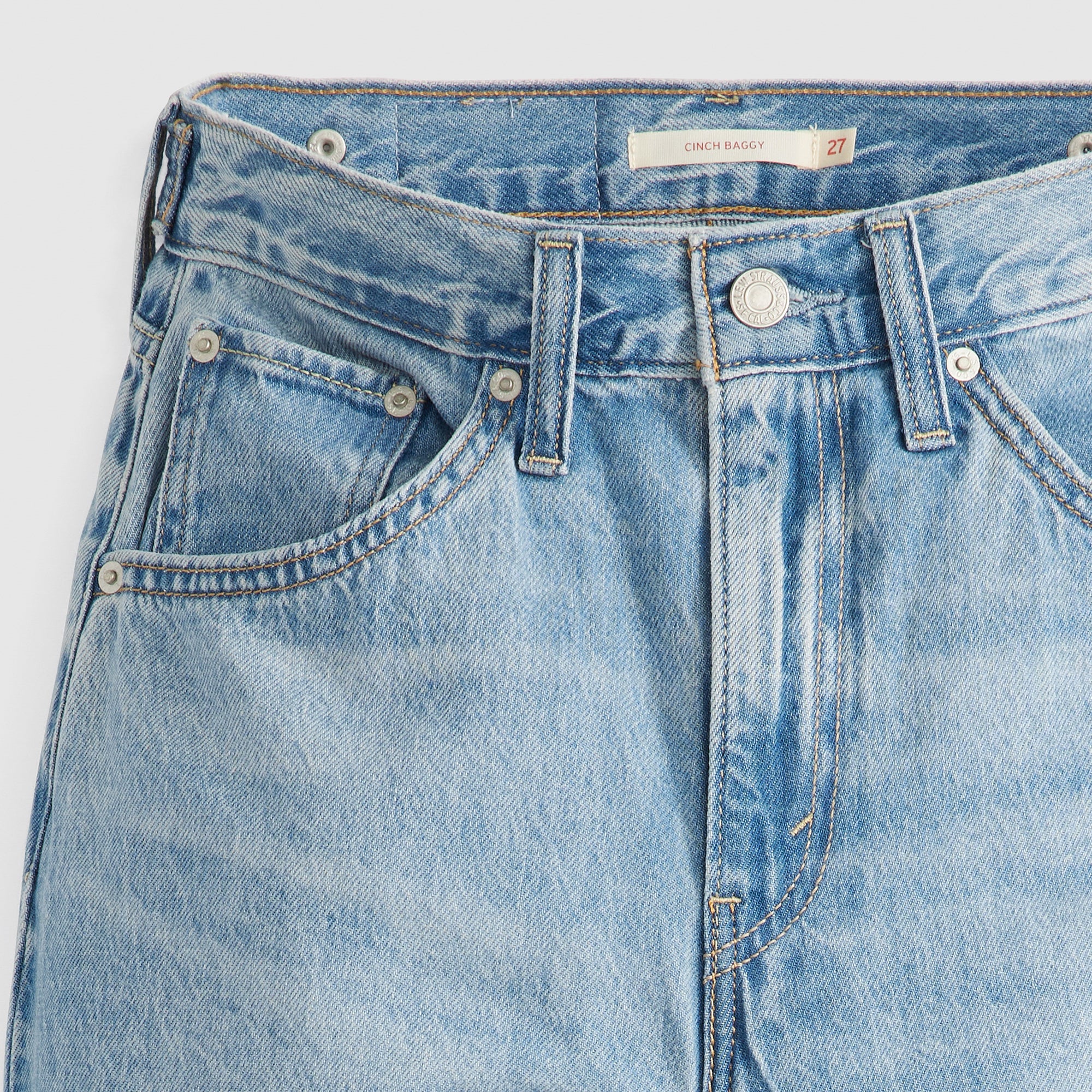 Pantalones Jeans Levis Cinch Baggy para Damas – vista 3