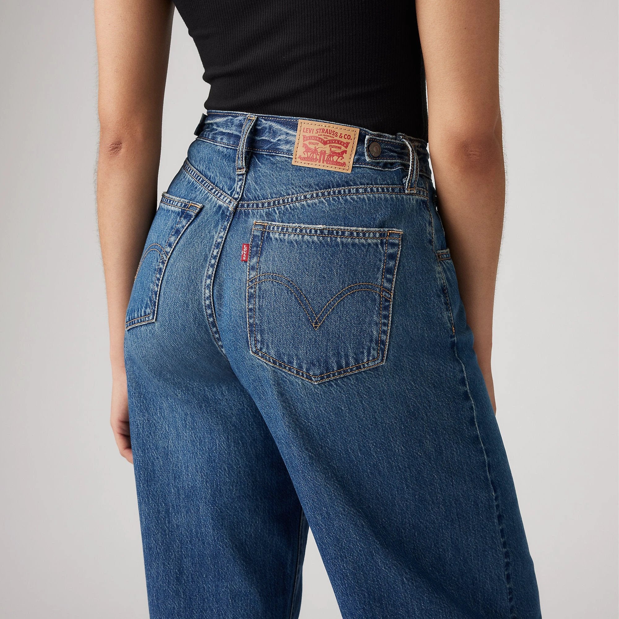 Pantalones Jeans Levis Cinch Baggy Para Damas by Levis