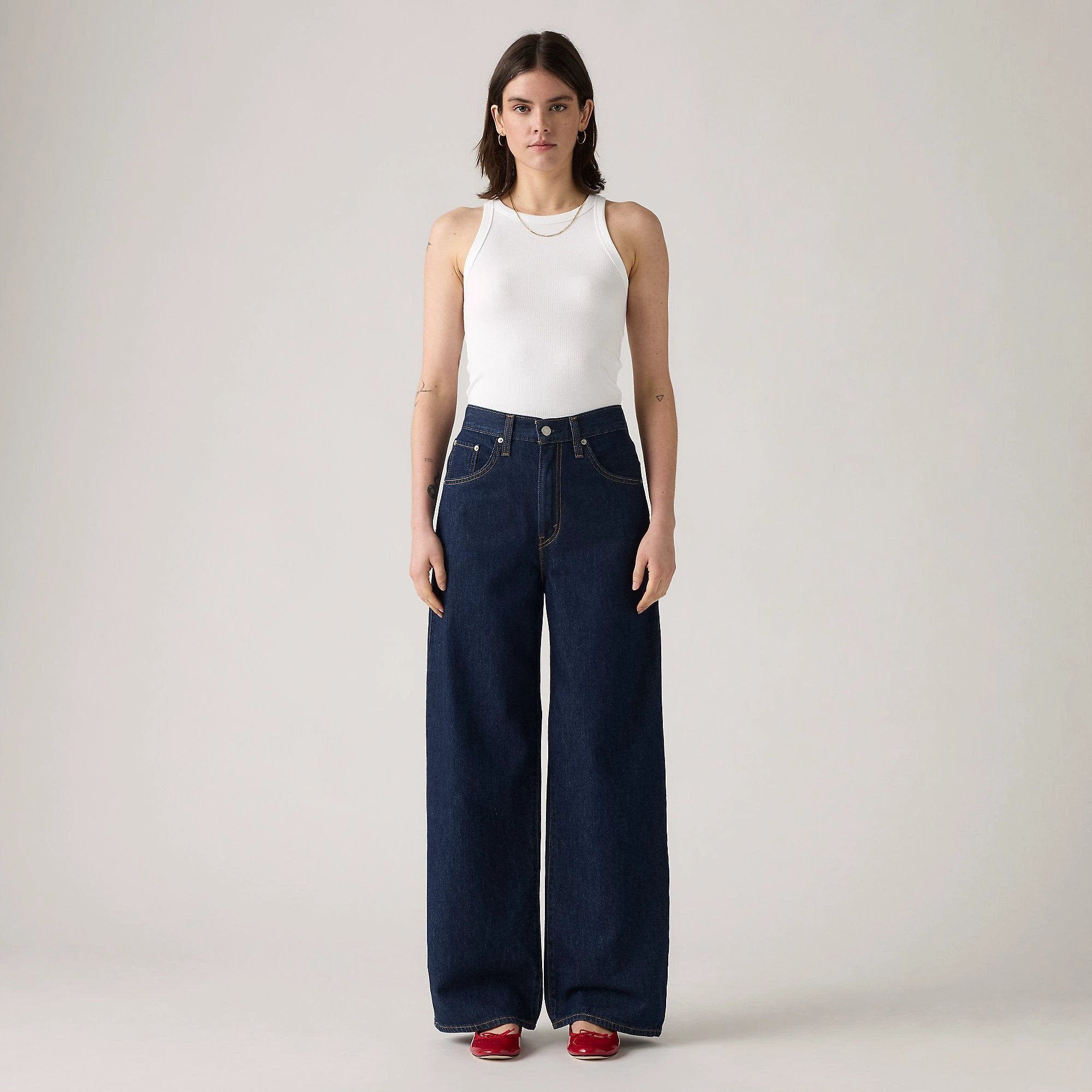 Pantalones Jeans Levis Cinch Baggy Para Damas by Levis