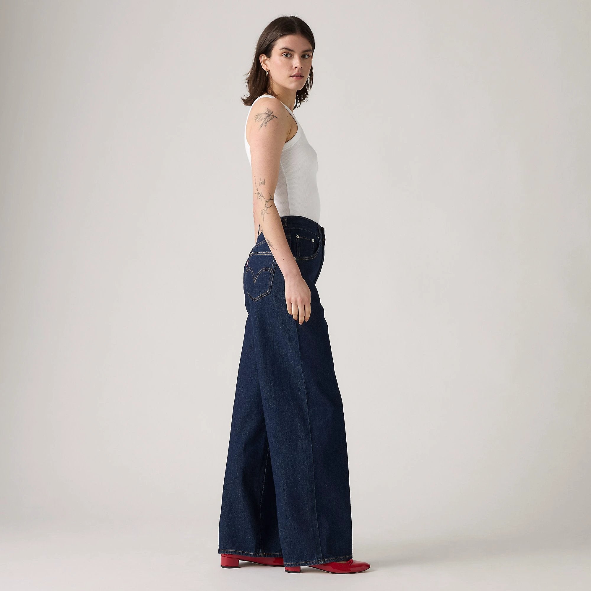 Pantalones Jeans Levis Cinch Baggy Para Damas by Levis