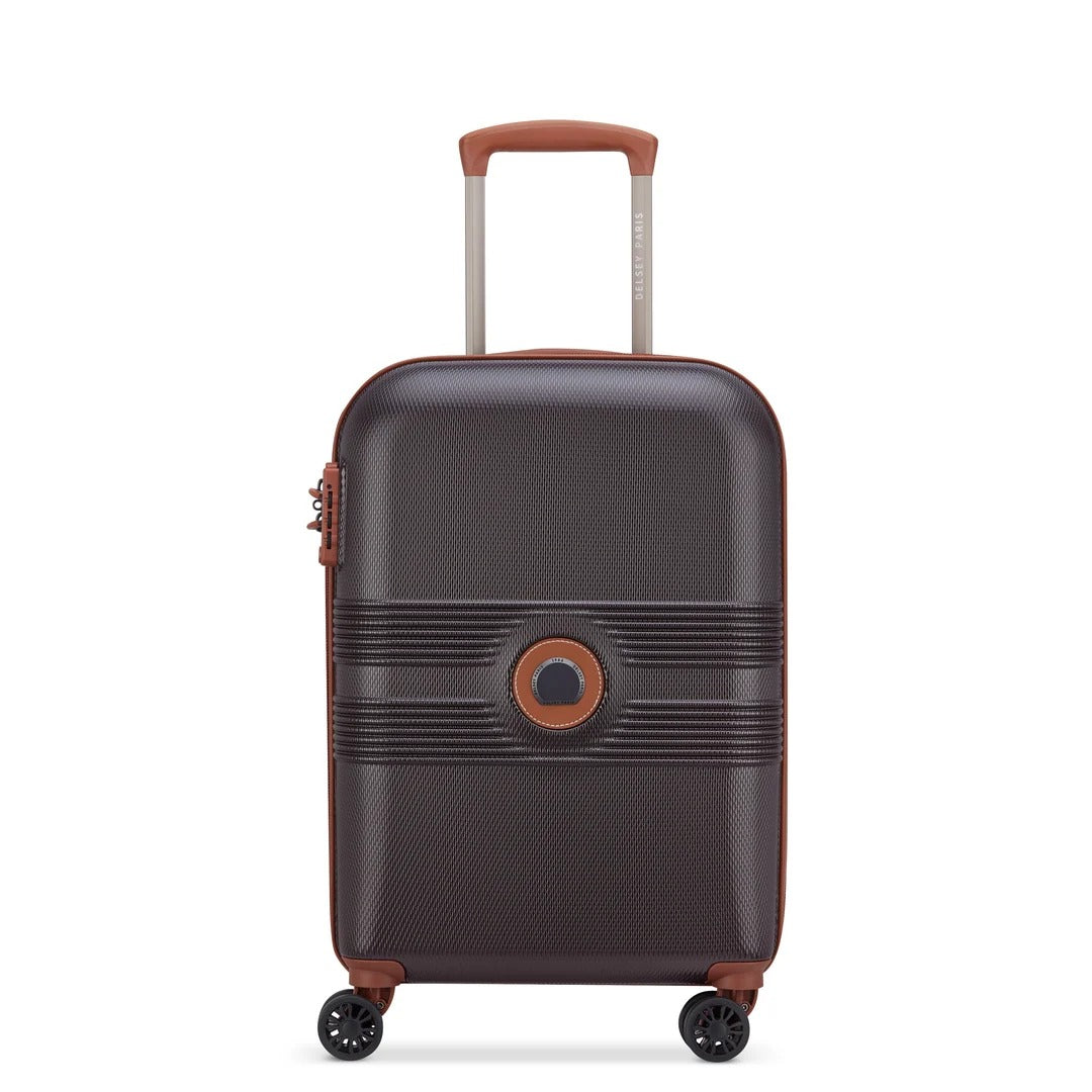 Maleta Delsey Flanerie Se 55cm Pequeña – CHOCOLATE