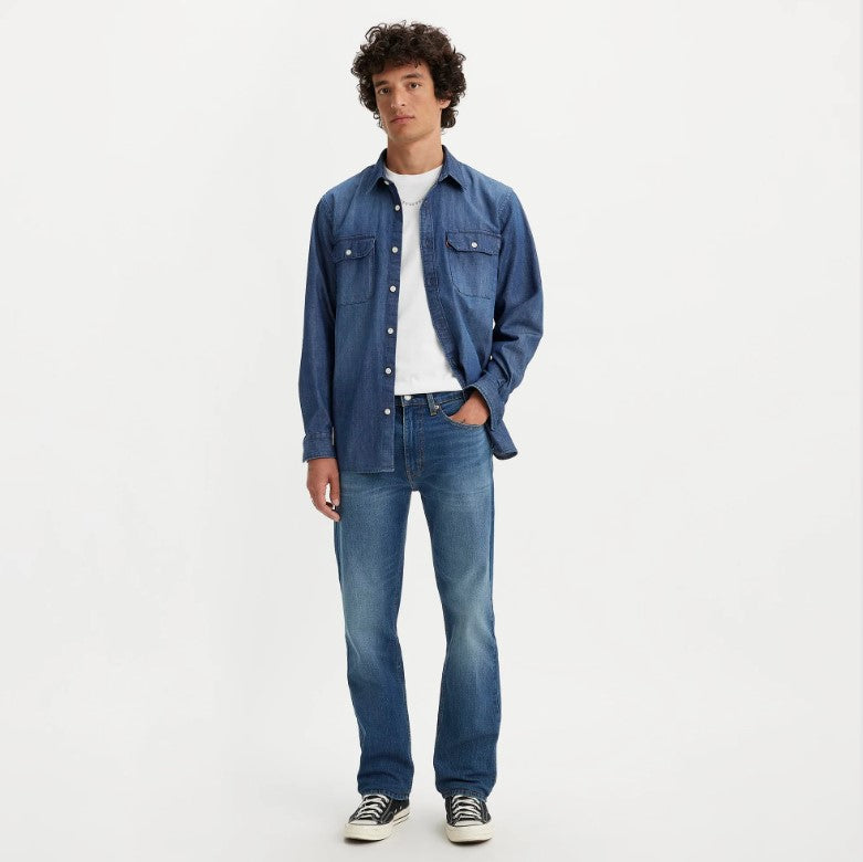 Pantalones Jeans Levis 505 Regular para Caballeros – BLUE