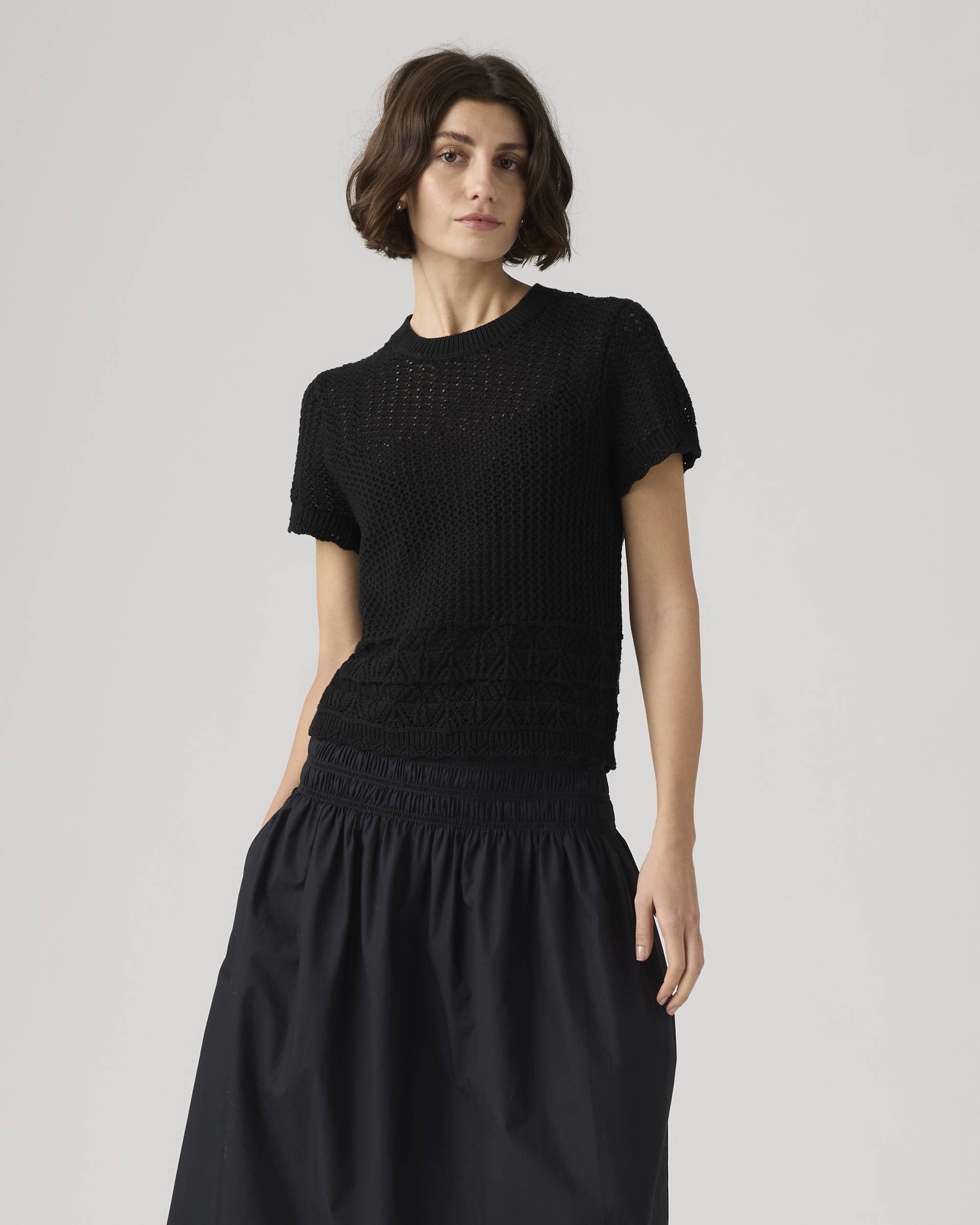 Blusa Levis Mangas Cortas Estampado para Damas