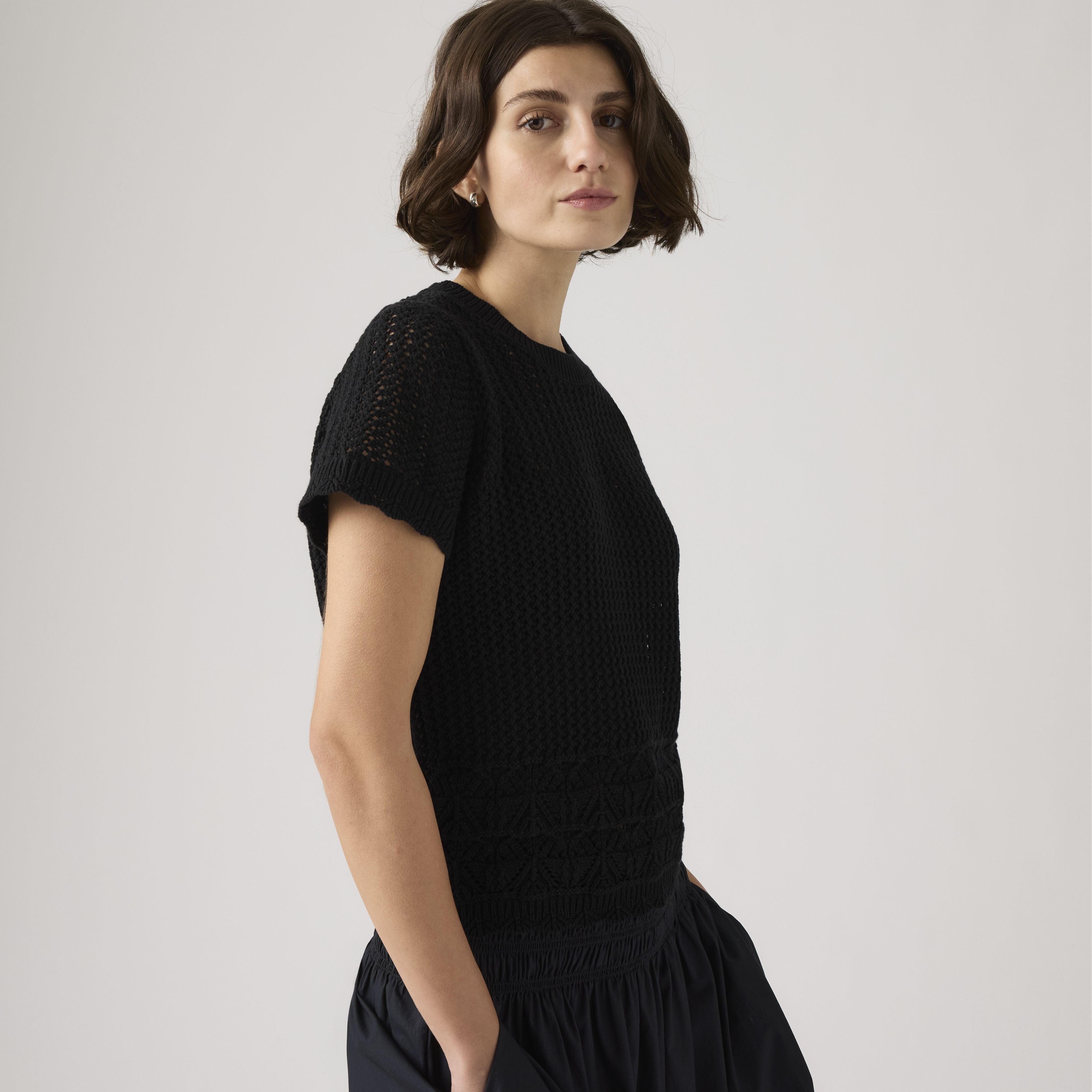 Blusa Levis Mangas Cortas Estampado para Damas