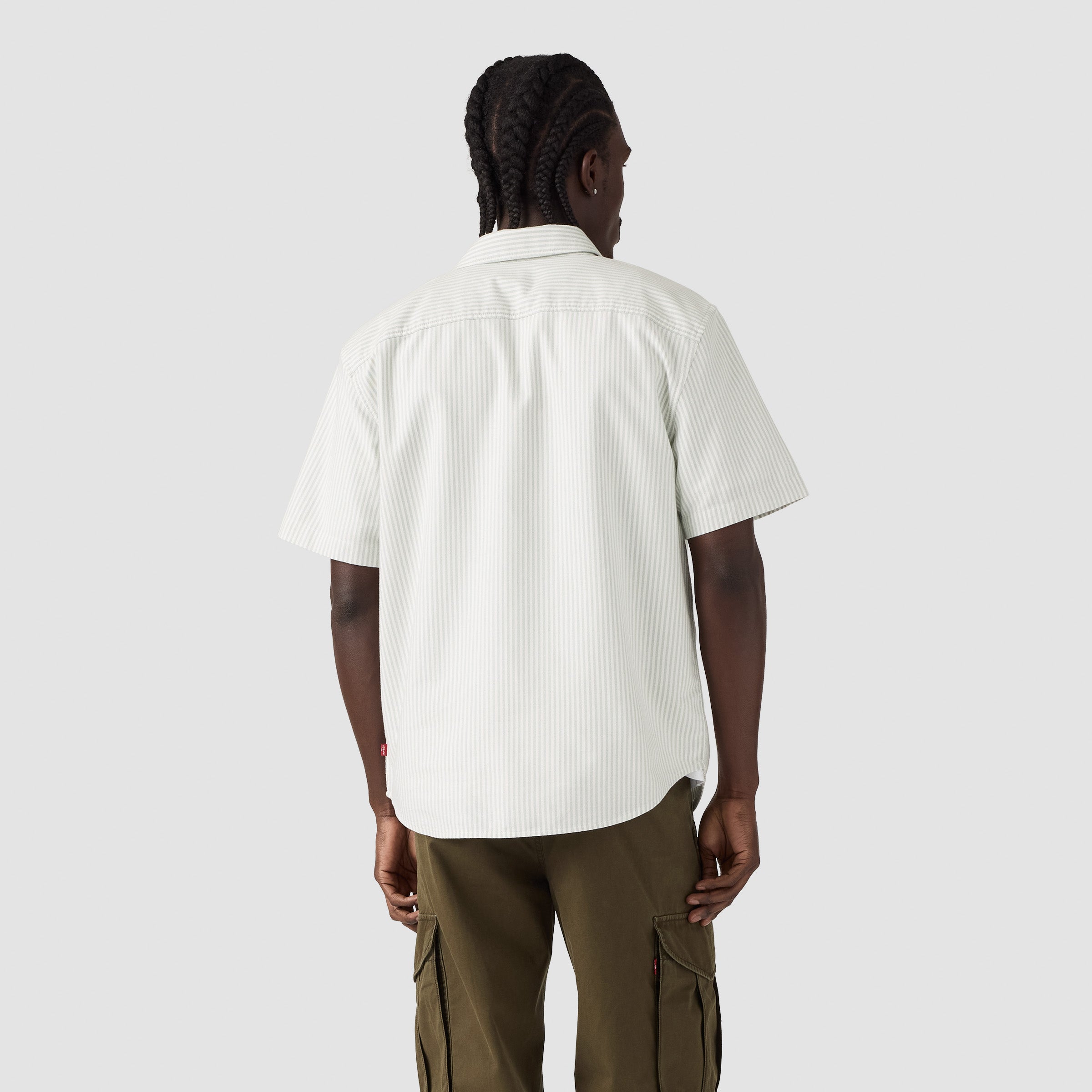 Camisa Levis Mangas Cortas Rayas para Caballeros – vista 2
