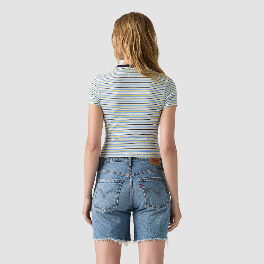 Camiseta Levis Mangas Cortas Rayas para Damas – vista 2