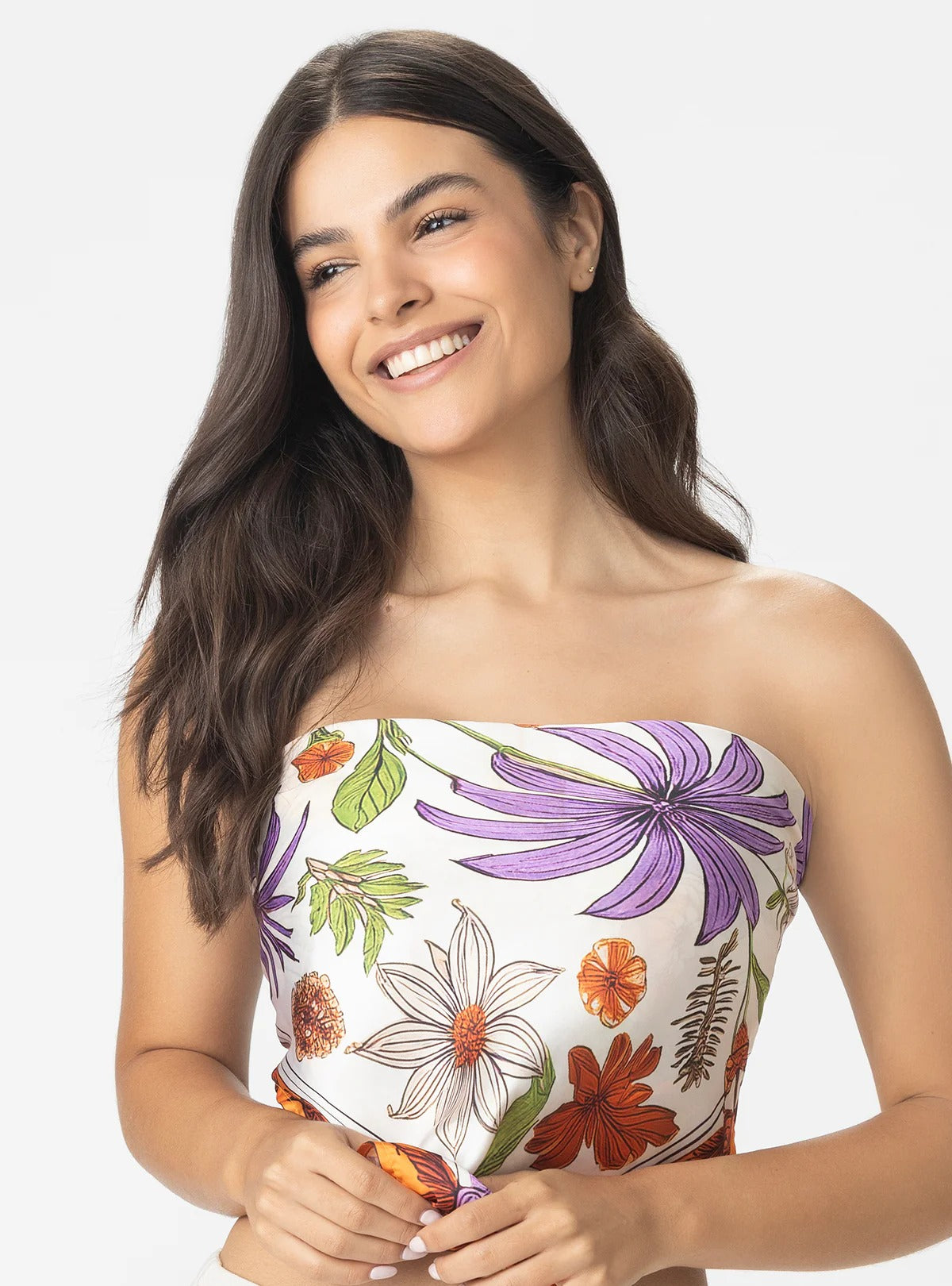 Pañuelo Garotas Playa Estampado para Damas