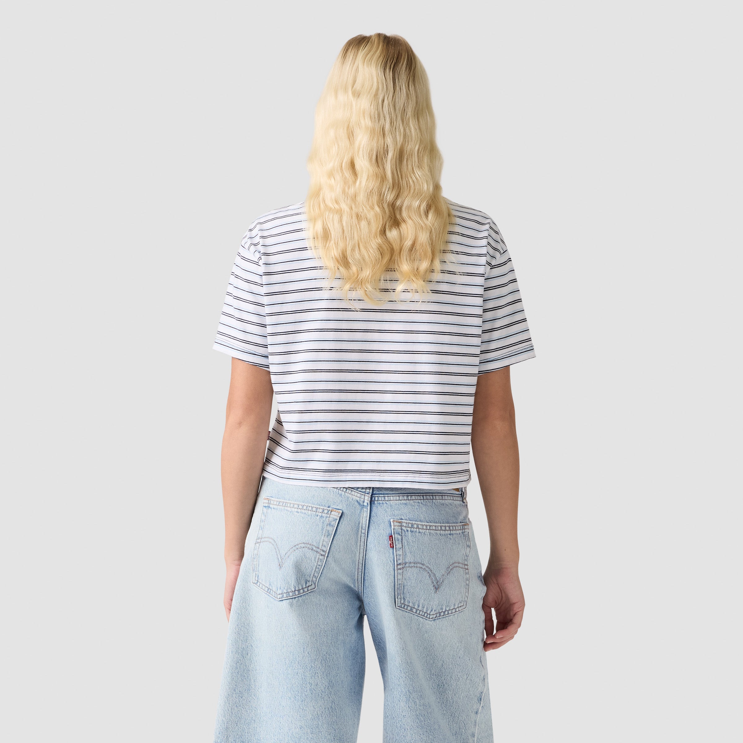 Camiseta Levis Mangas Cortas Rayas para Caballeros – vista 2