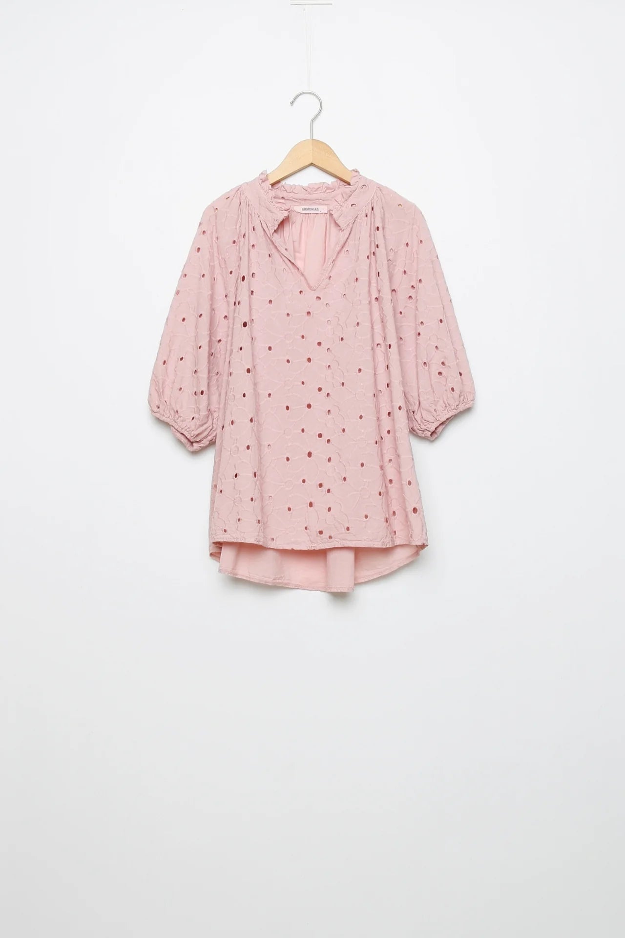 Blusa Armonias Mangas 3/4 Estampada Para Damas