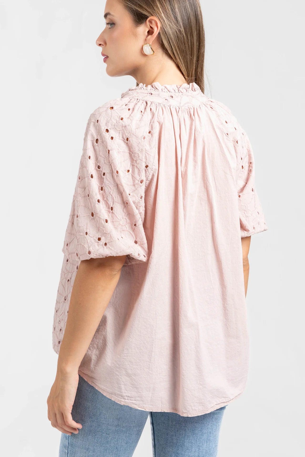 Blusa Armonias Mangas 3/4 Estampada Para Damas