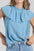 Blusa Massima Grazia Mangas Cortas Lisa Para Damas