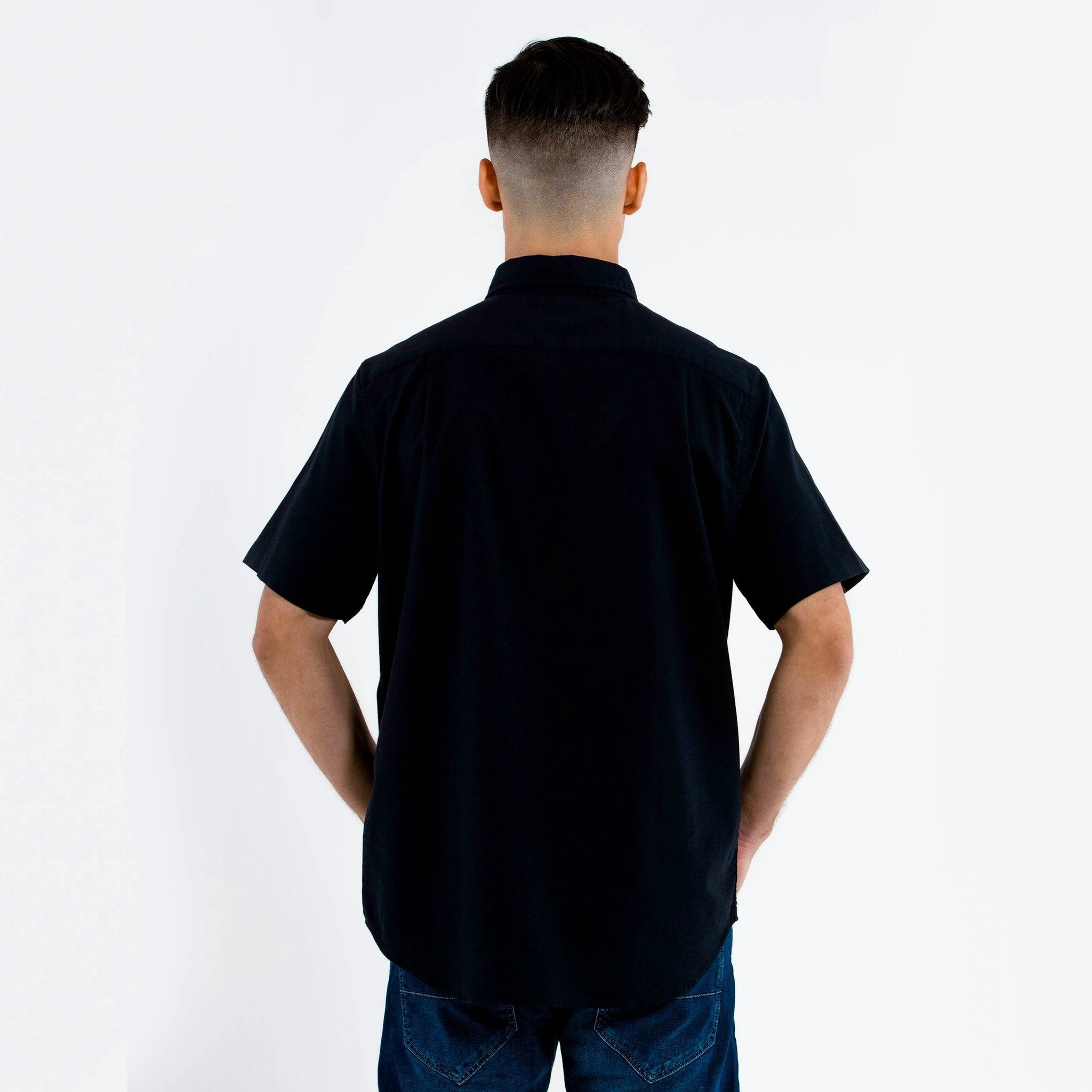 Camisa Nautica Mangas Cortas Lisa Para Caballeros by Nautica