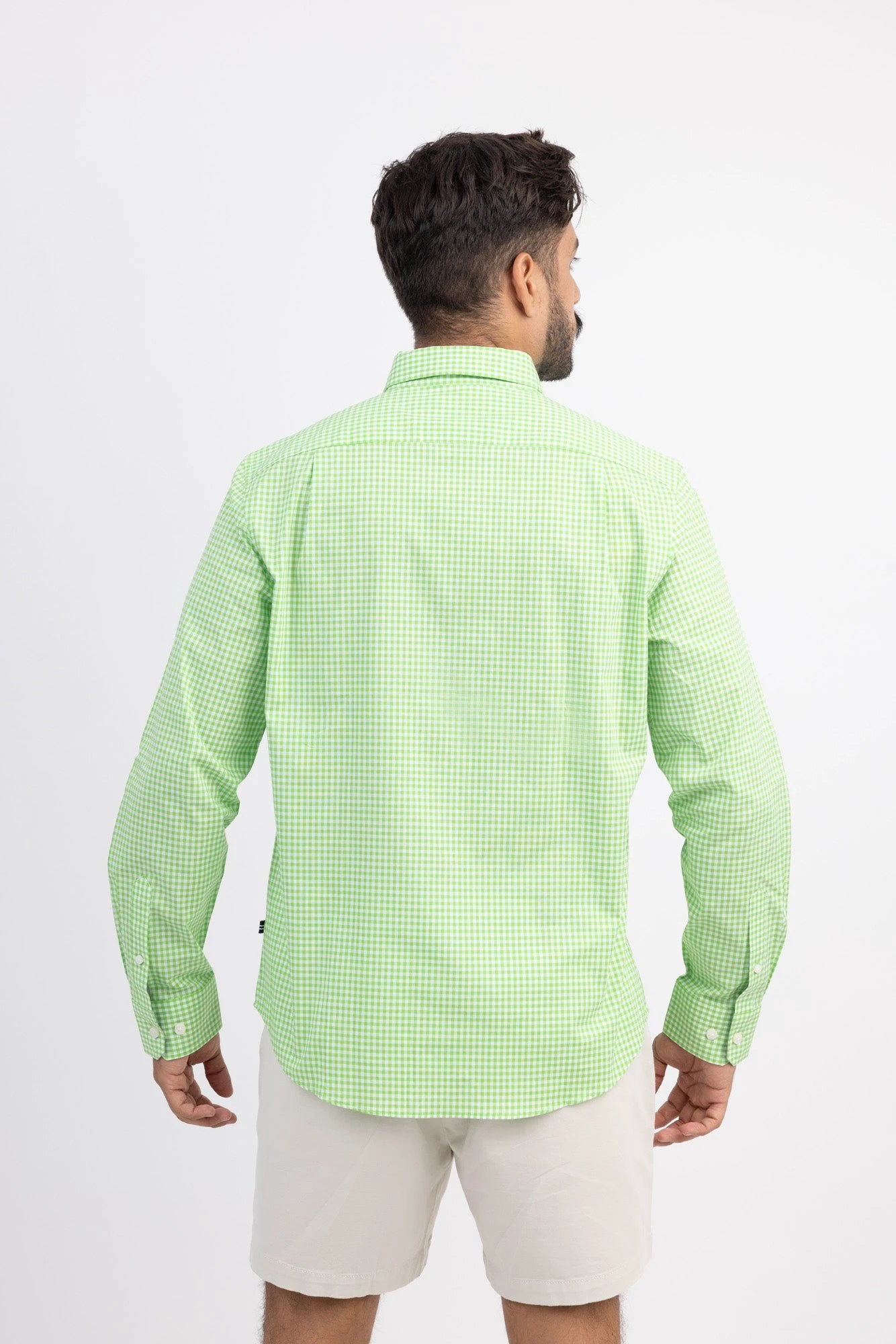 Camisa Nautica Mangas Largas Cuadros Para Caballeros by Nautica