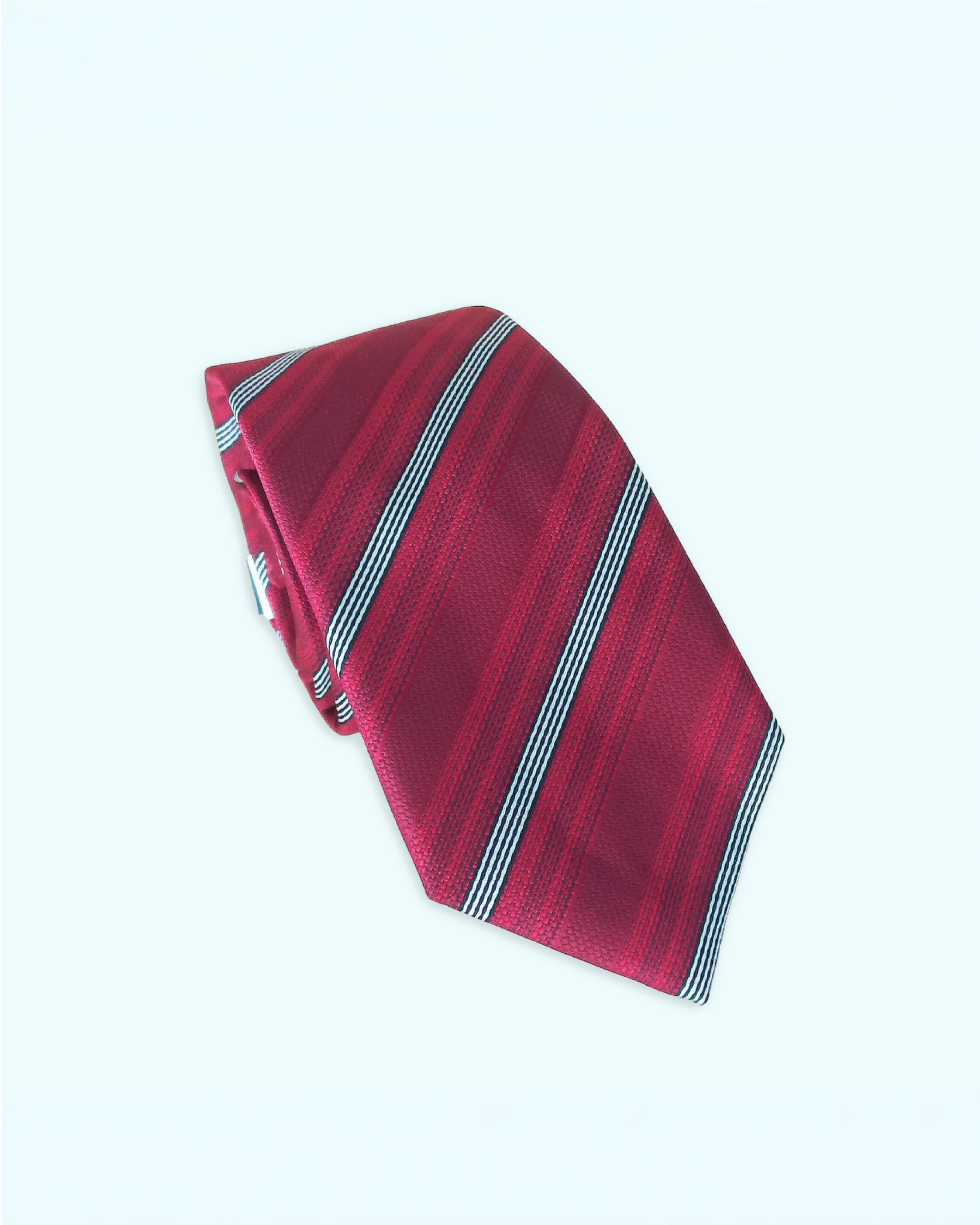 Corbata Oscar de La Renta de Seda Roja para Caballeros
