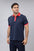 Poloshirt Nautica Mangas Cortas Liso P/ Caballeros 02911K