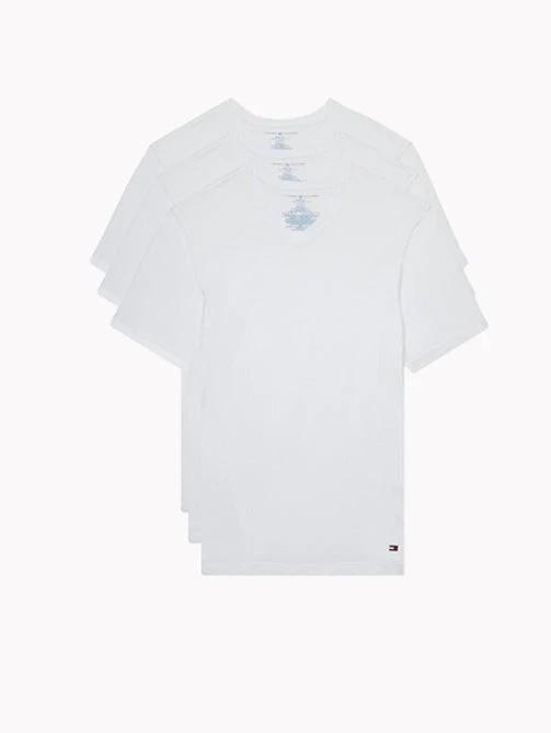 Camiseta Tommy Hilfiger 3 Piezas Mangas Cortas Lisa Para Caballeros by Tommy Hilfiger